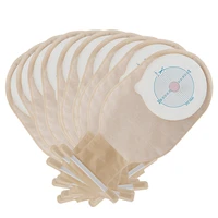 10 pcs ostomy bags 15 65mm one piece drainable colostomy bags for adults manufacture wholesale oem disposable ostomy bags