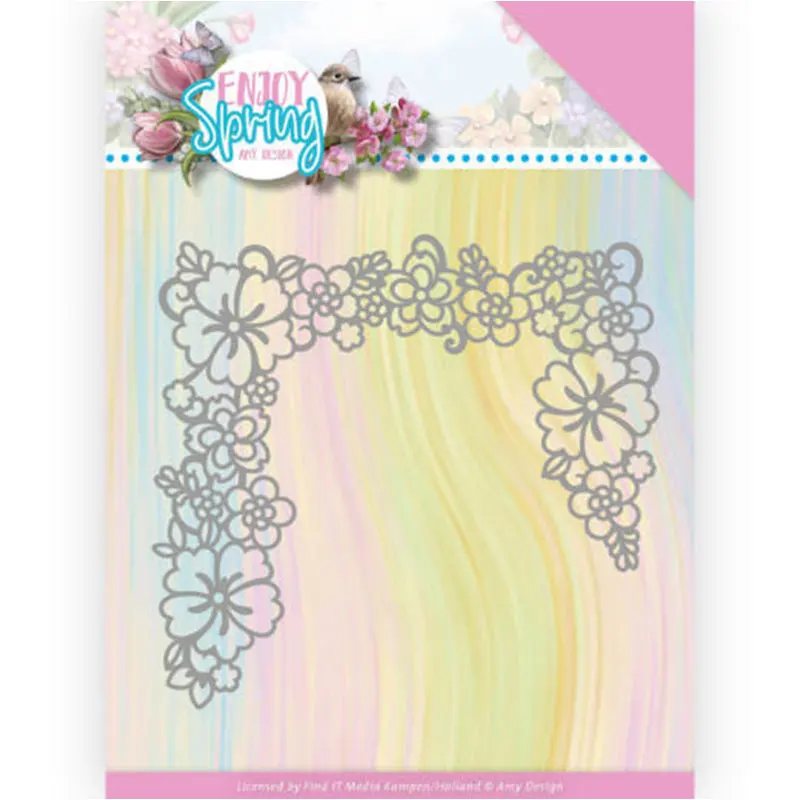 

Small Spring Flowers Lace Decoration Metal Die Cutting 2021 New Diy Die Molds Scrapbooking Paper Making Cuts Crafts Big Die