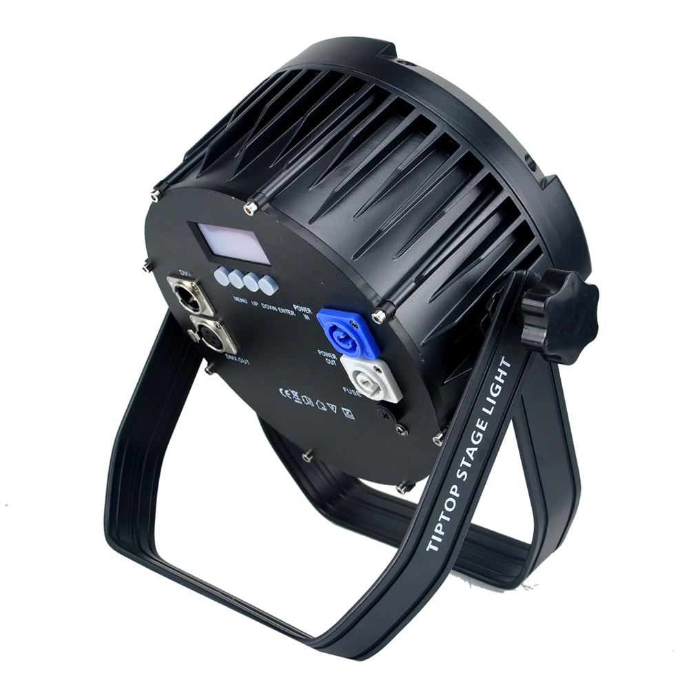 Бесплатная доставка TP-P109 18x12 Вт Алюминиевый DMX512 Led Par Светильник RGBW 4в1 цвет 4/8