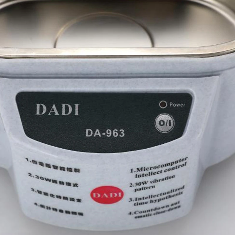 Ультразвуковой очиститель ювелирных изделий DADI устройство для чистки печатных