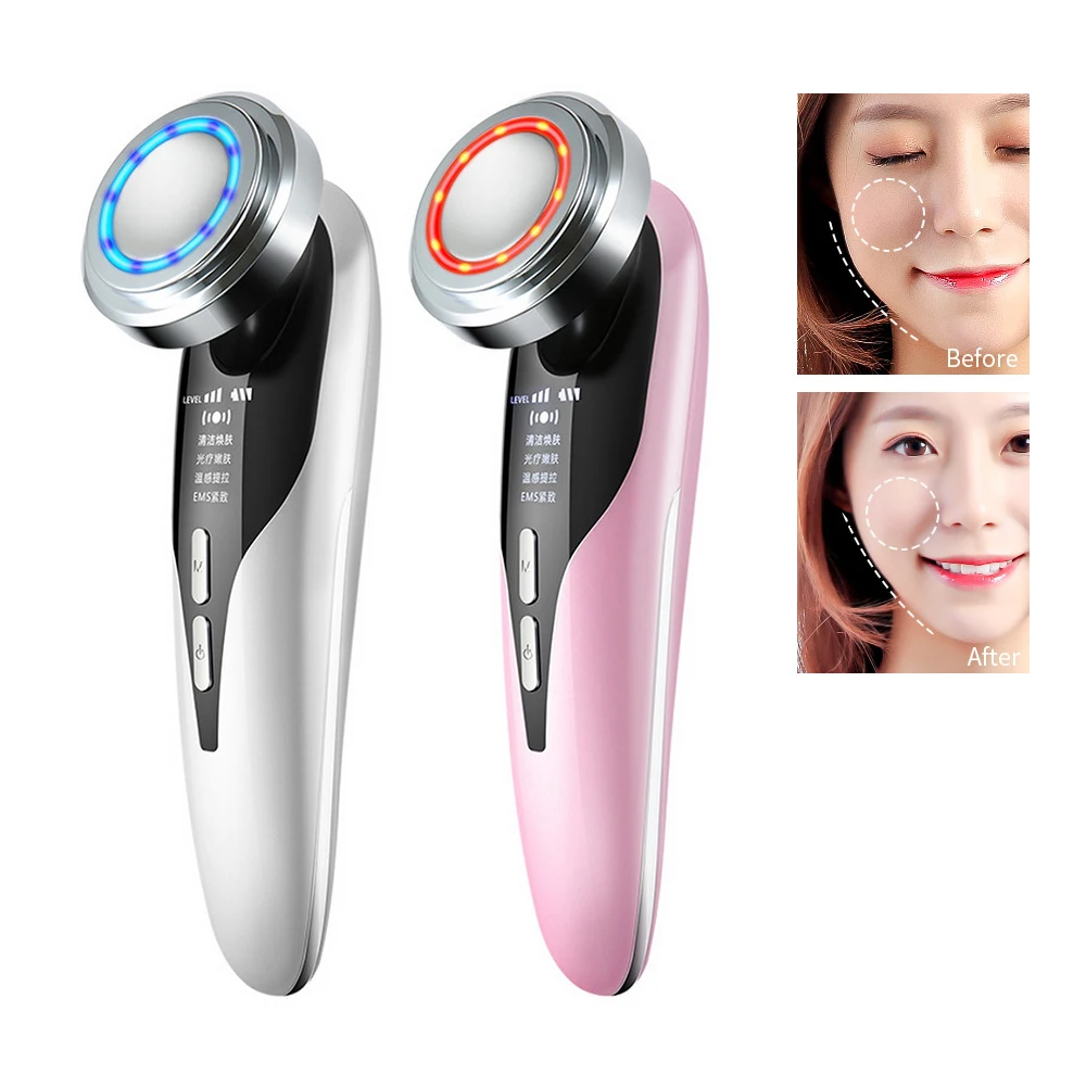 Стиральная инструмент Электрический паровой утюг для мытья лица подтяжки спа