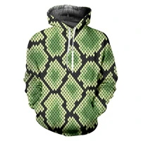 ifpd eu size hip hop 3d printed snake scale hoodies mens new hooded animal plus size clothes men autumn long sleeve pullover