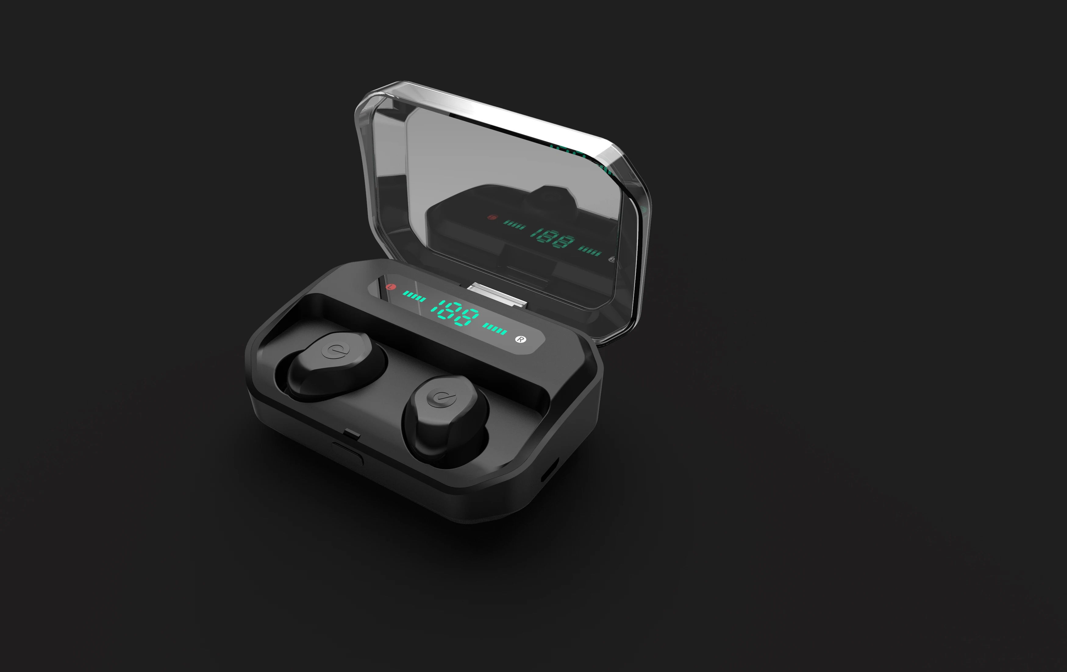 Xiaomi Mijia Youpin TWS Беспроводная bluetooth-гарнитура IPX 7 водонепроницаемые черные bluetooth наушники