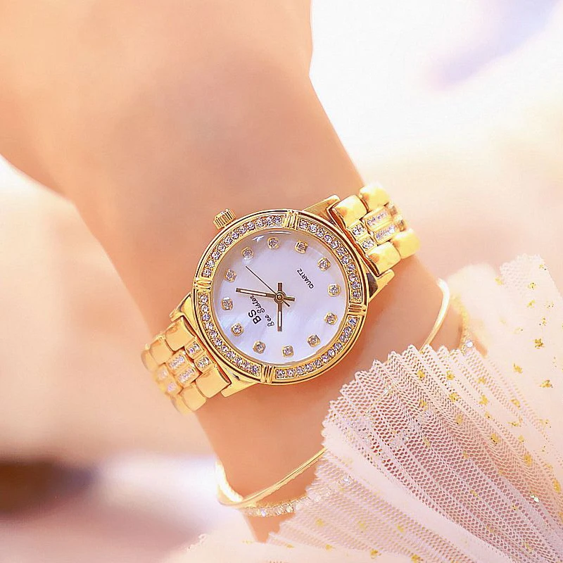 Женские часы 2019 стильные креативные Золотые женские наручные от известного