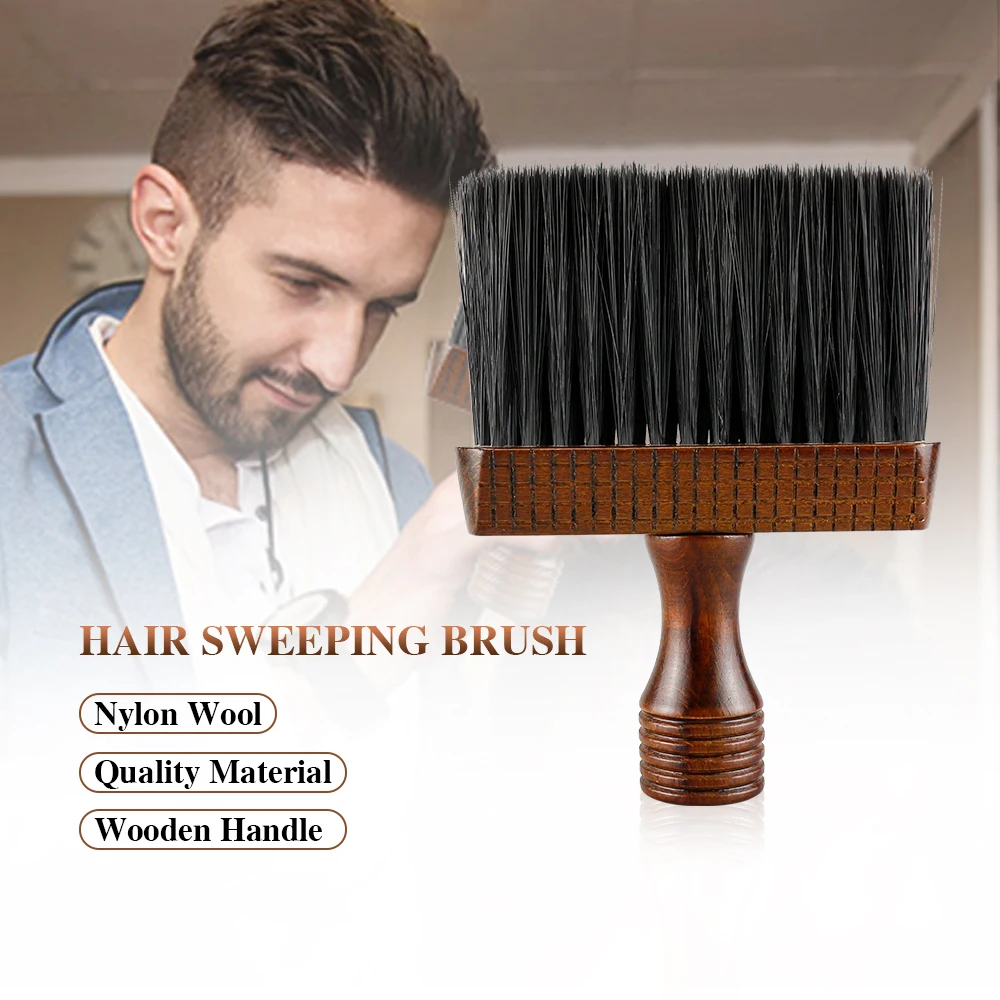 Щетка для чистки шеи и лица щетка стрижки волос Парикмахерская салонная