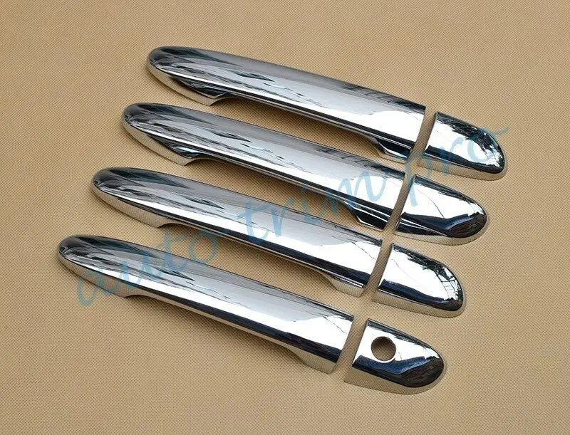 Хромированная боковая дверная ручка защитная молдинговая крышка отделка для Mazda