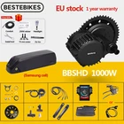 Bafang мотор BBSHD BBS03 48V 52V 1000W мотор среднего привода электрический мотор Ebike комплект преобразования eBike BBS03 52V14.4AH батарея Samsung