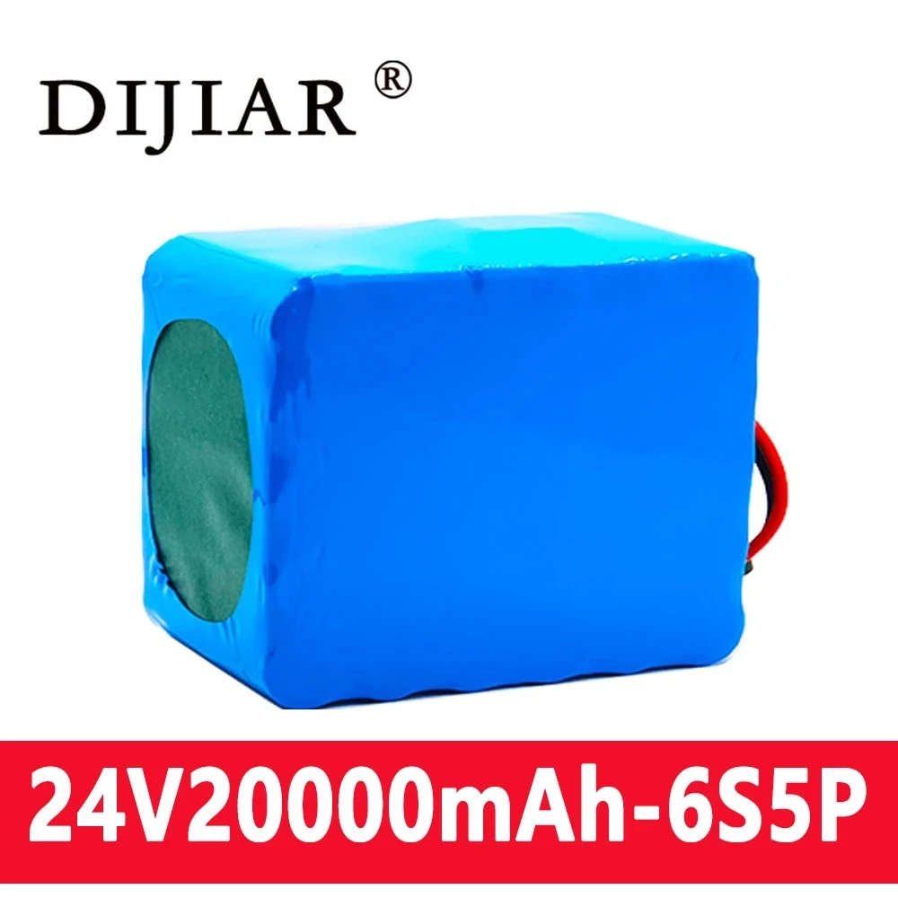 Литиевый аккумулятор Dijiar 24 в 15 Ач/20A/25A/30A 6S 5P 25 2 для электрических мопедов скутеров