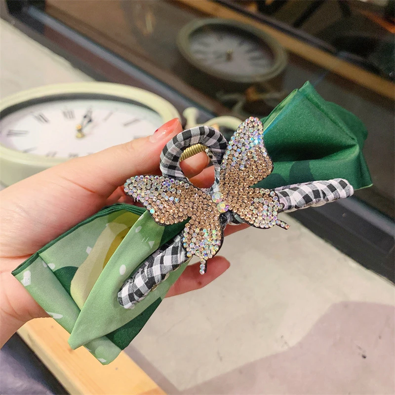Яркий Кристалл Стразы заколка для волос в форме бабочки женский зажим с принтом