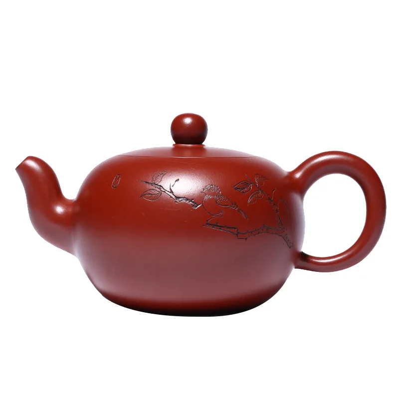 

Yixing Zisha teapot raw material Dahongpao pure handmade teapot
