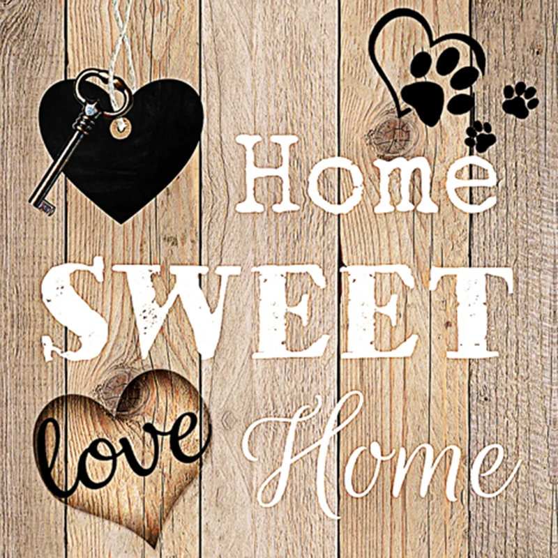 

35x35 Family and Love DIY Diamond Painting By Numbers in Canvas for Home Decoration and Gift