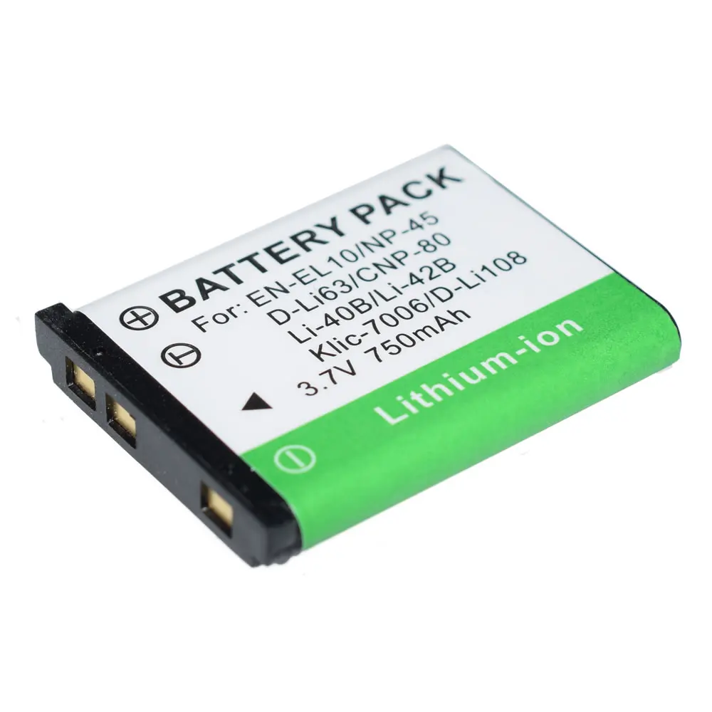 2X литий-ионным Батарея + Зарядное устройство для цифровой камеры Olympus Li-40B Li-42B Nikon