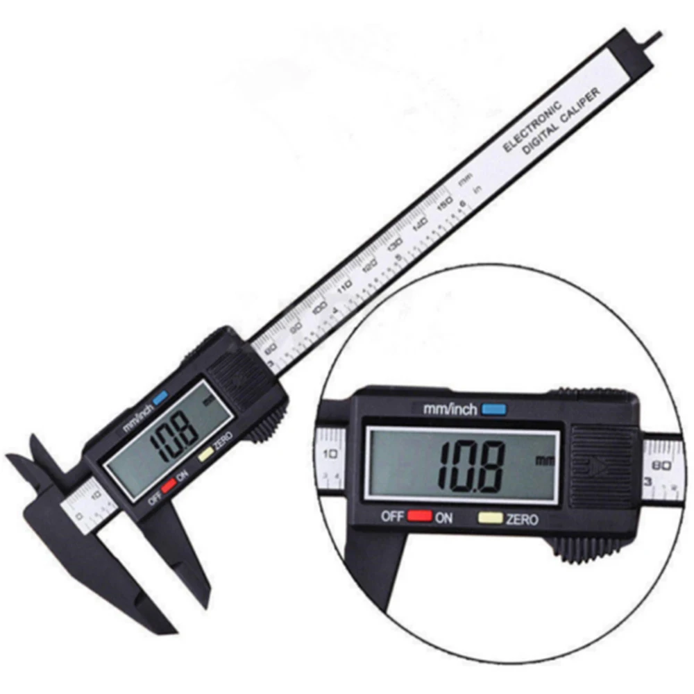 

Lightweight Electronic Digital Caliper Measuring Automotive Metalworking Tools