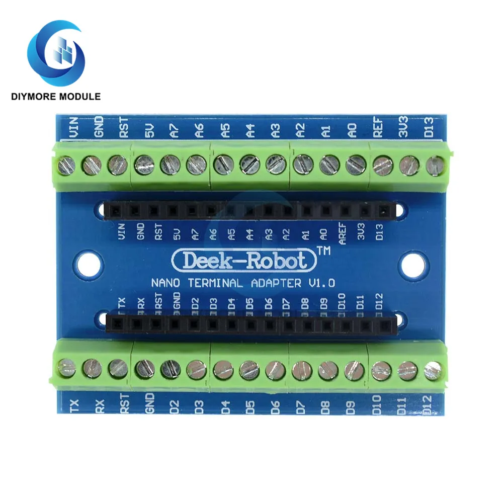 Плата расширения стандартного терминала NANO V3.0 для Arduino Nano AVR ATMEGA328P ATMEGA328P-AU модуль