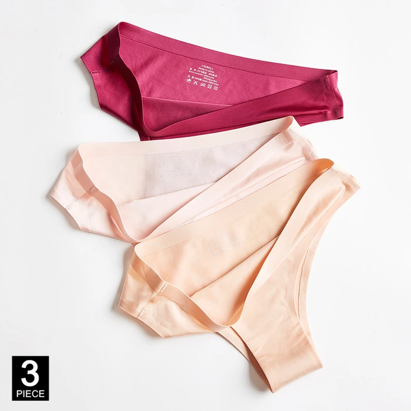 Женские сексуальные стринги женские бесшовные спортивные трусы Мягкие Шелковые