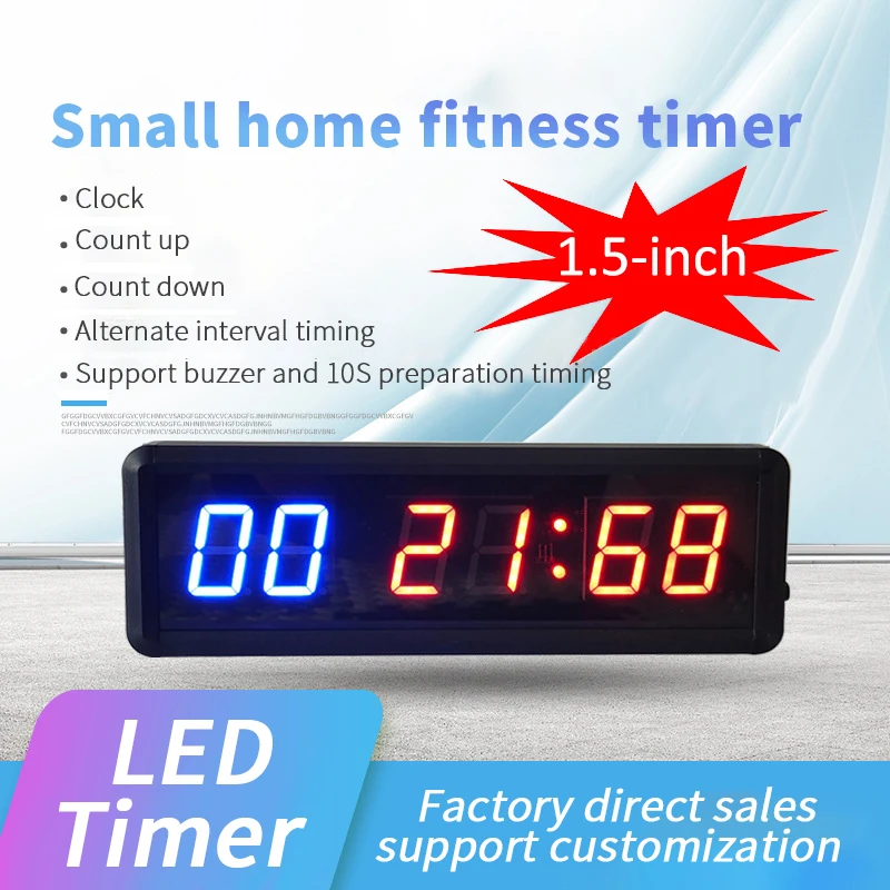 

[Ganxin] for1.5 Inch Factory Supply Interval Timer Crossfit Tabata Timer Gym Timer