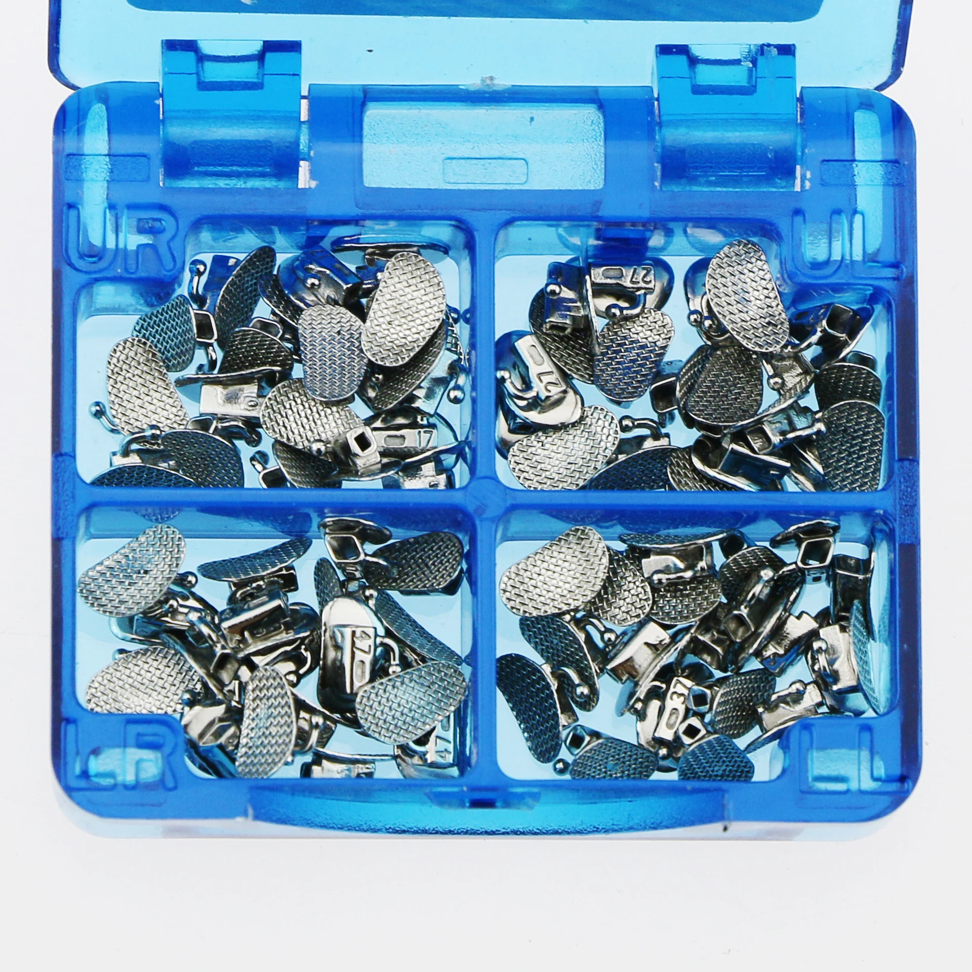 Dental Orthodontic Non-Conv Bondable Buccal Tubes ROTH 0.022 2nd Molar 80 pcs/20 Set