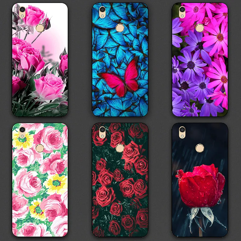Фото Чехол для телефона с красивым цветочным рисунком флип X20 Pro C5A C9 MAX C9A X9 C7 Y7 C5 Plus Y5L Y5S