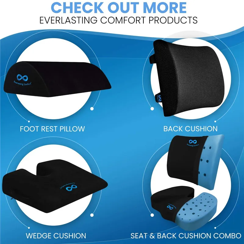 U-образные подушки для сидения премиум-класса из пены с эффектом памяти