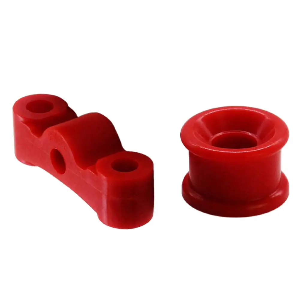 

2 Pieces er Bushing Kit Car Gear Stick er Knob Lever for Honda CIVIC B16 B18 1988-2000 Red