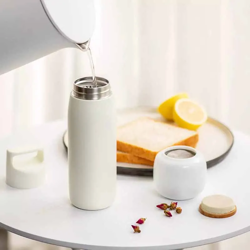 Термокружка Youpin Funhome 450 мл Из Нержавеющей Стали дорожная портативная бутылка для