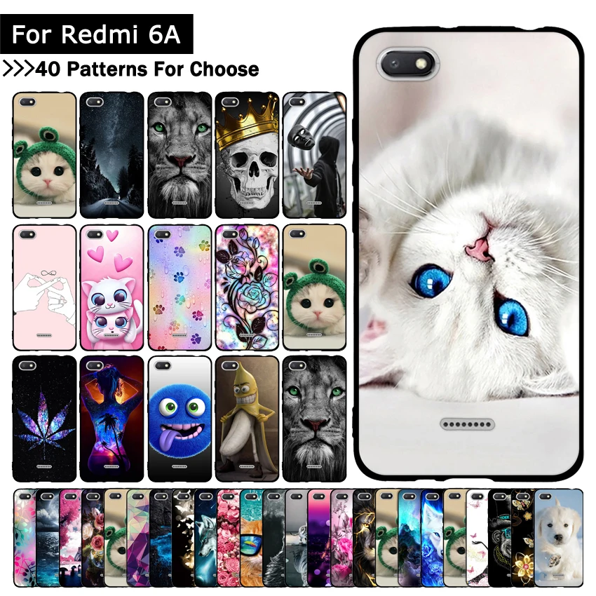 Силиконовый чехол для Xiaomi Redmi 6A|Бамперы| |