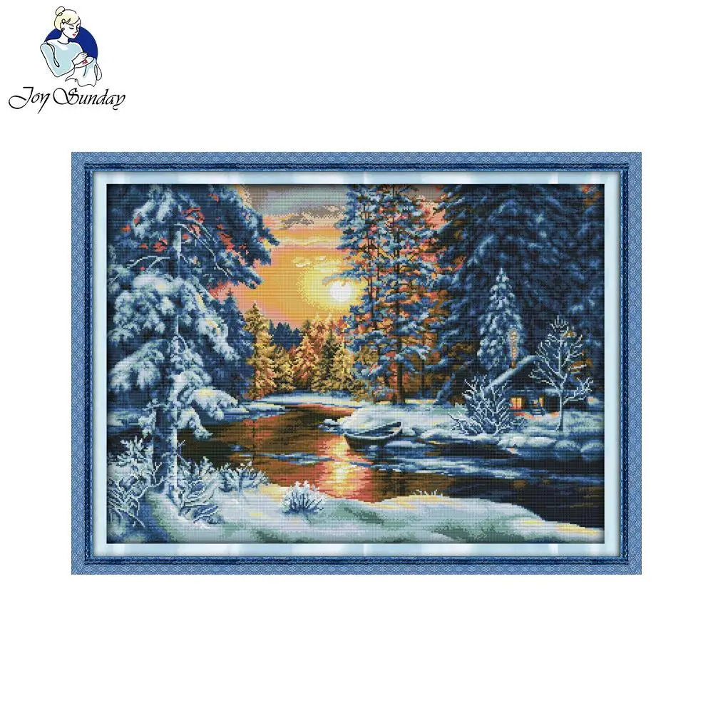 Набор для вышивки крестиком Joy Sunday 11CT 14CT оптовая продажа|cross stitch set|set for embroideryjoy sunday