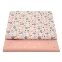 booksew printed colorful flower pattern 100 twill material cotton cloth make bedding sheet home textile for sewing patchwork