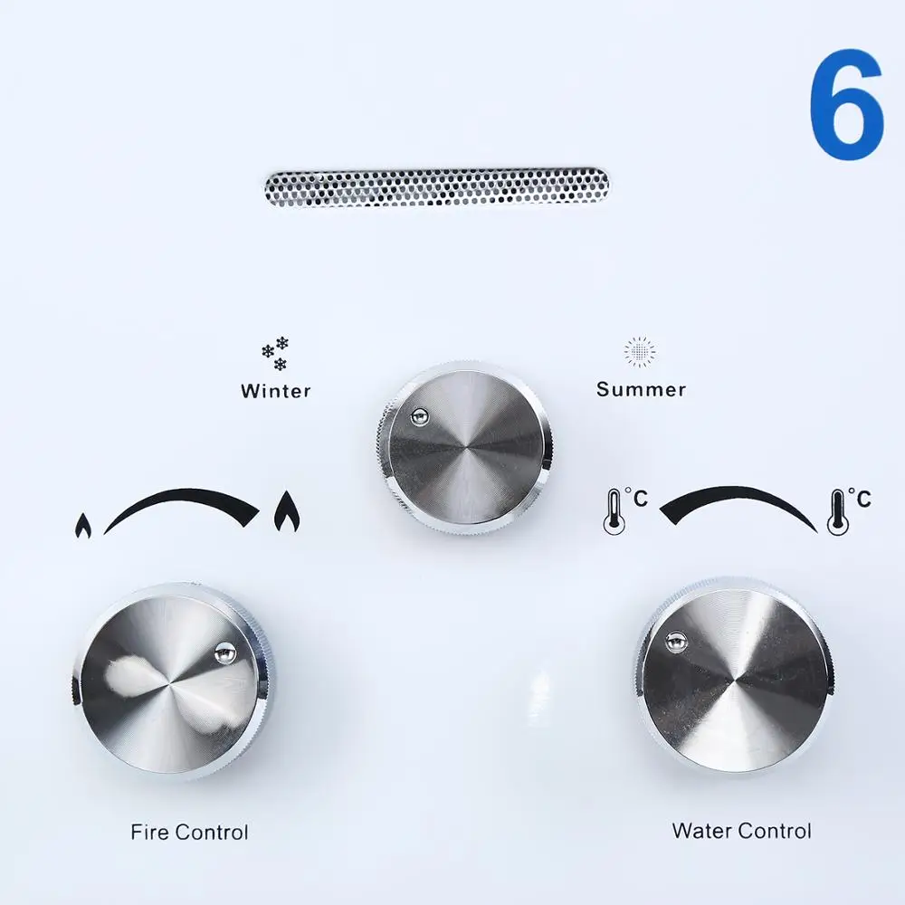 Yonntech 6л пропановый газ сжиженный нефтяной проточный водонагреватель с душевой