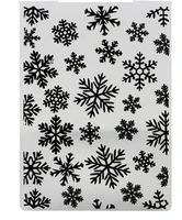 newest 3d plastic embossed folders snowflake pattern background diy wedding greeting card scrapbooking paper crafts decoration