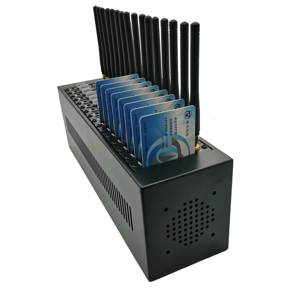 Группа Sms-Модемов оптом Voip Simbox USSD 16 портов Gsm Sim-пул Sms маркетинговое устройство -