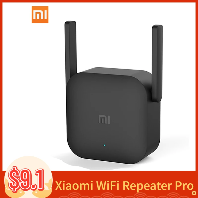 

Wi-fi ретранслятор Xiaomi Pro роутер wi-fi 300M Mi-усилитель, сетевой расширитель, маршрутизатор, усилитель мощности, 2 антенны, ретранслятор wi-fi