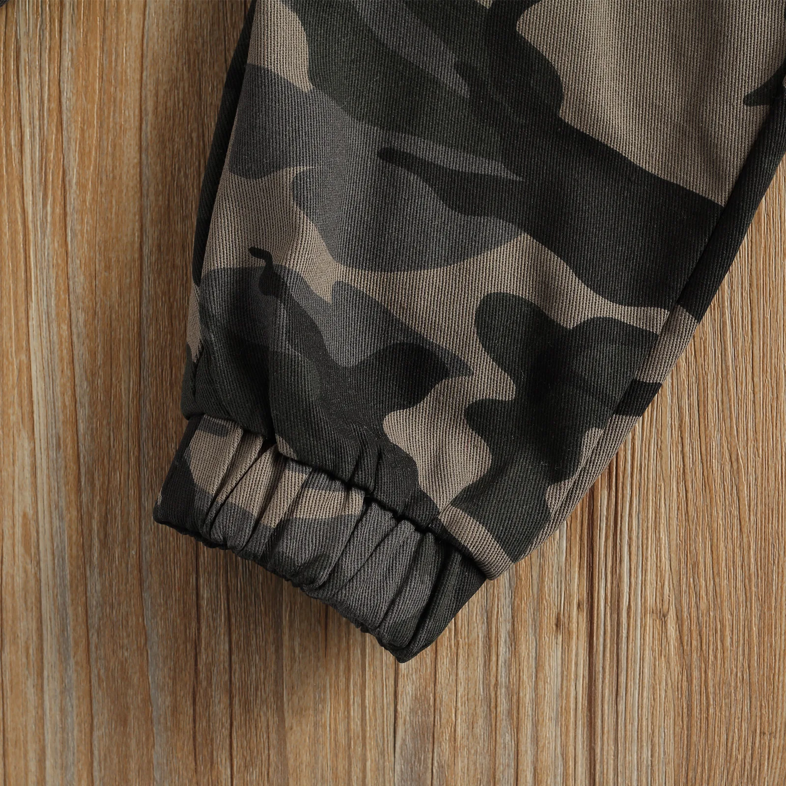 

2021 Summer New Children Girl Outfits Casual Button Down Denim Crop Tank Tops + Camouflage Pants 2Pcs Set