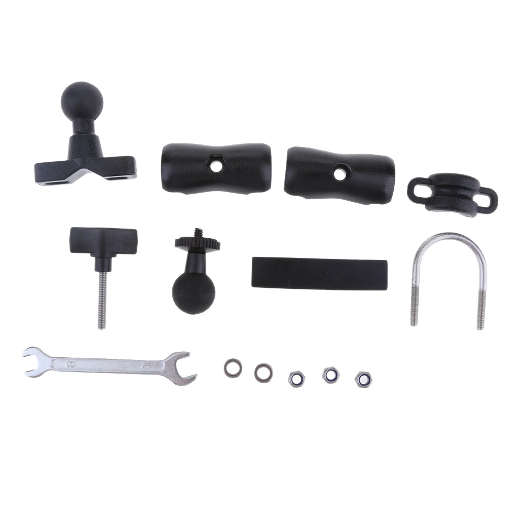 Обзор мотоцикла зеркальная камера U Болт крепление и двойная розетка Стандартный