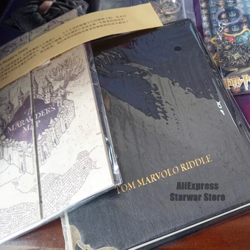 NEW Tom Riddle Diary Lord Voldemort Horcrux Wizard Ron Wizard Students Kids Birthday XMAS Gift Collection