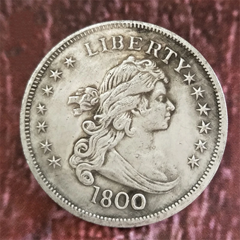 1800 Liberty American Eagle памятная монета Соединенные Штаты американская сувениры
