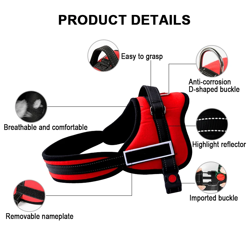 Принадлежности для домашних животных большой регулируемый поводок собаки