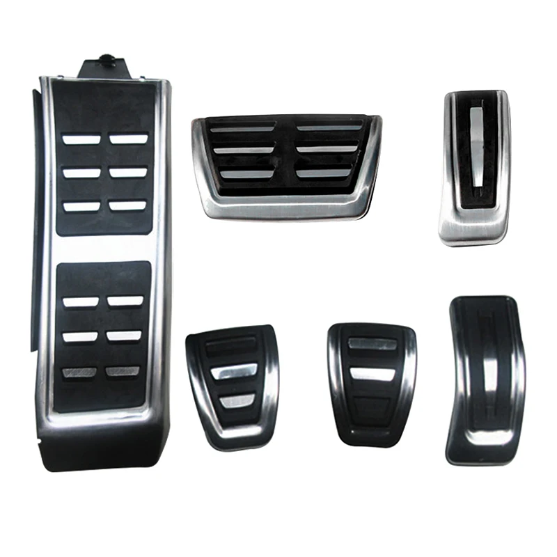 

Car Sport Fuel Brake Footrest Pedals Cover Fit for Audi A4 B8 S4 RS4 A6 C7 Avant A7 A8 H4 A5 S5 RS5 8T Q3 Q5 SQ5 8R Accessories