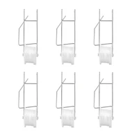 6pcs planting tomato hooks twine roller greenhouse vegetable support clips