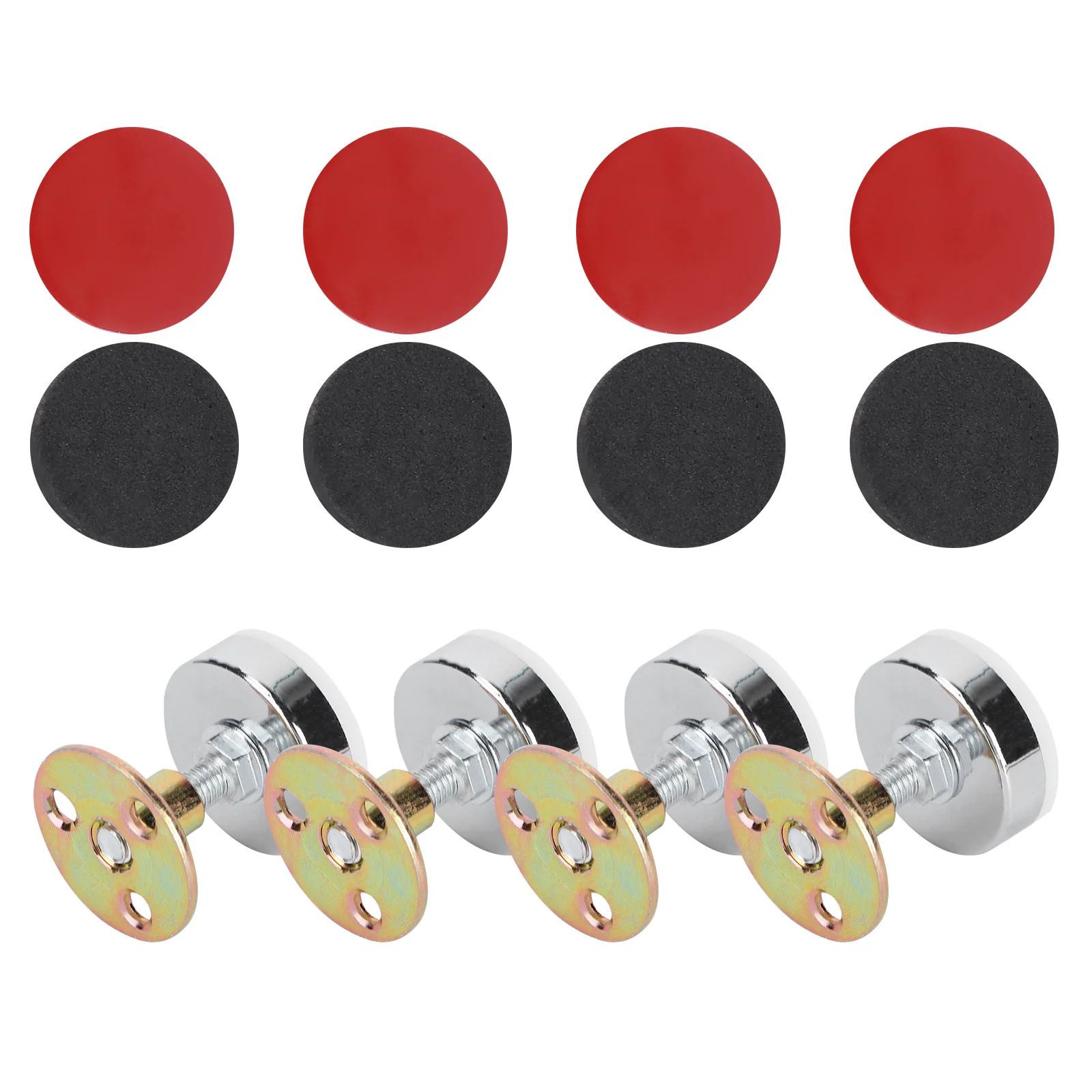 

4pcs Bed Anti-sloshing Actuator Bedside Fixator Anti-squeaking Support Fasteners