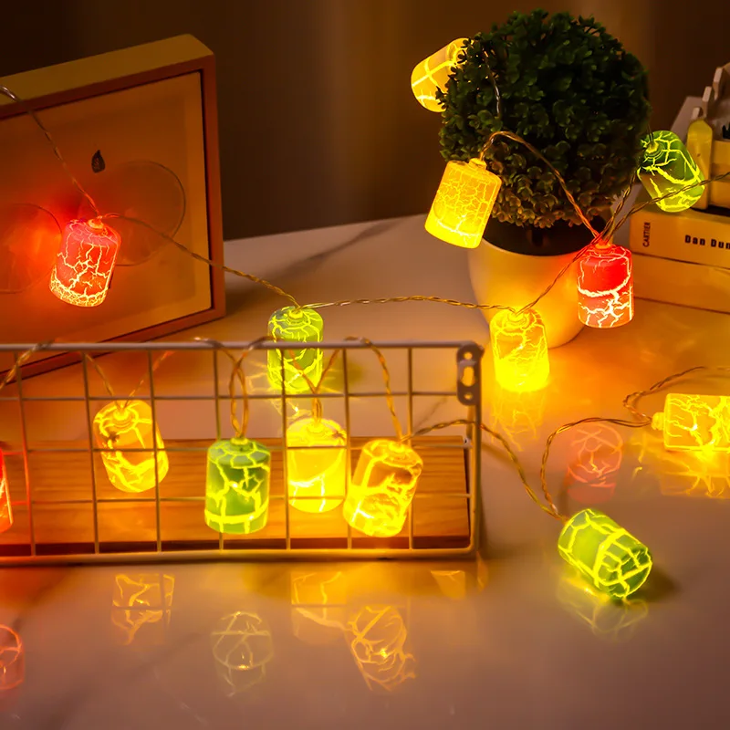 

PheiLa LED Bottle String Lights Fairy Garland Bottle Lamp USB or Battery Powered Cylindrical Shape for Christmas Decoration