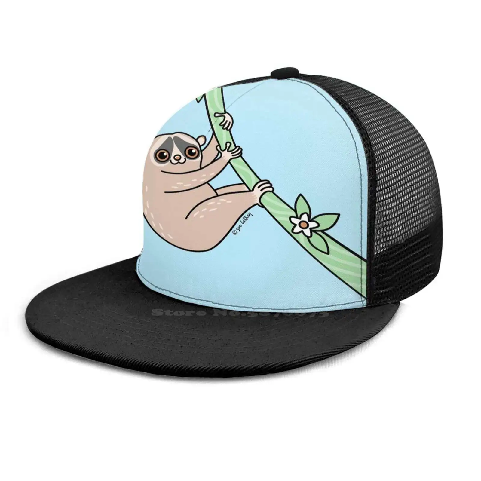 Модная шапка в стиле хип хоп для сладких медленных Лори милые животные из