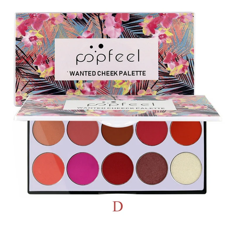 Натуральный макияж глаз наборы Фея Цветочные Матовые Тени для век Палитра