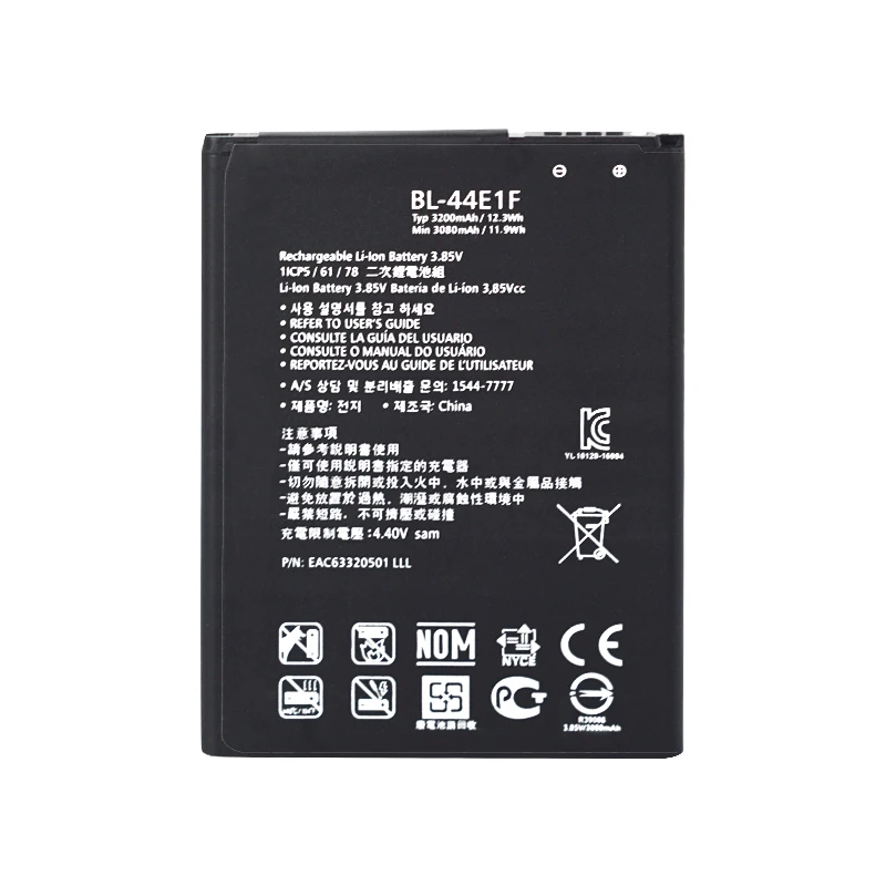 OHD Оригинальный аккумулятор для телефона LG G3 G4 G5 V20 K10 LTE батарея BL 53YH 51YF 42D1F 45A1H