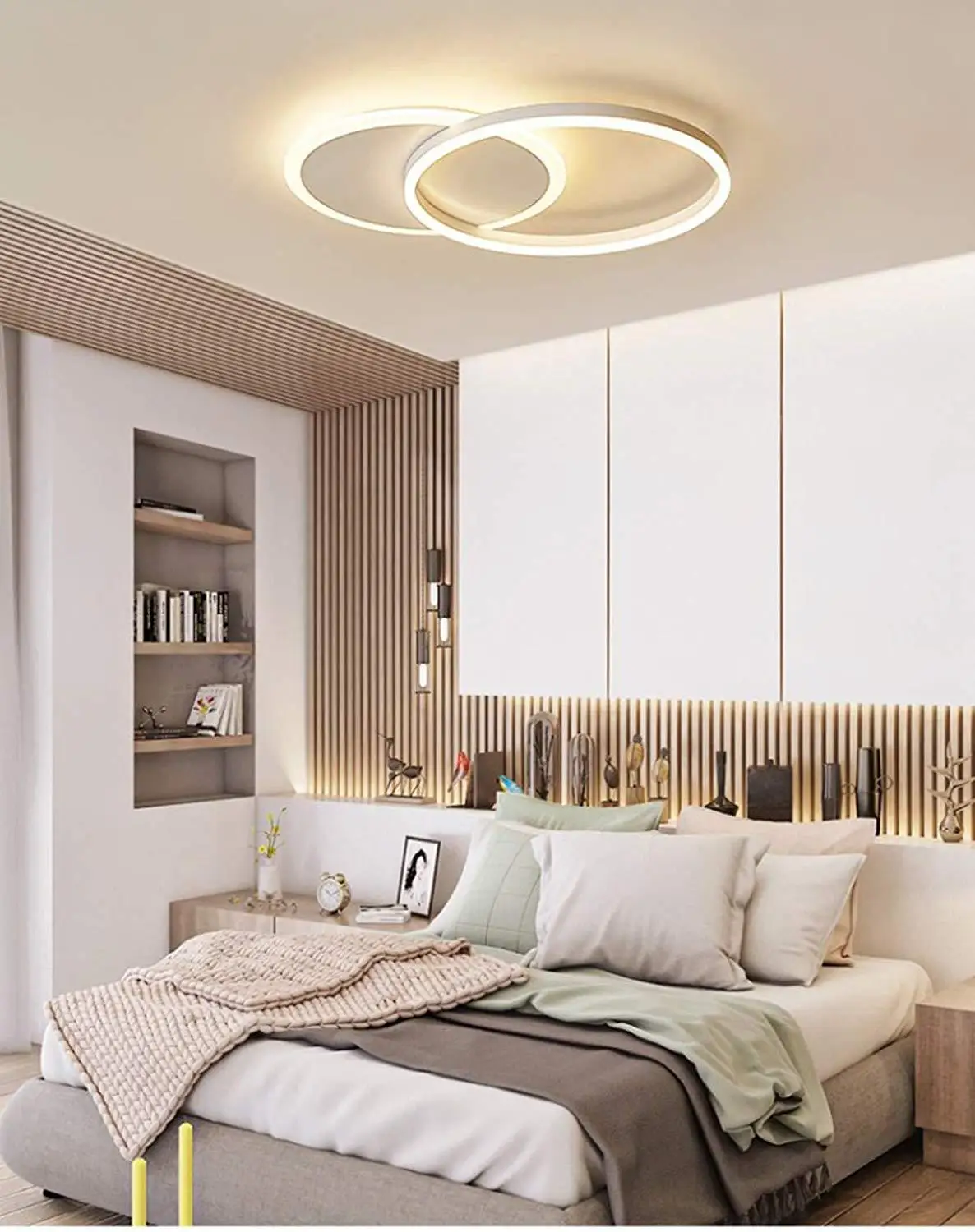 Ganeed современный кольцо круглая потолочная панель округлая светильник 37 Вт