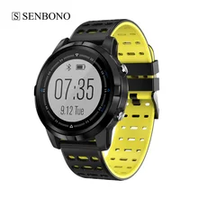 SENBONO New IP68 Waterproof LCD Translucent Screen GPS Smart Watch N105 Heart Rate Sleep Men Women Smartwatch for IOS Android