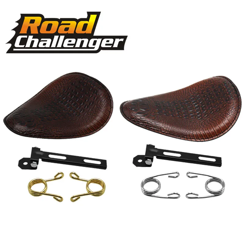 Мотоциклетный поворотный кронштейн из искусственной кожи крокодила с