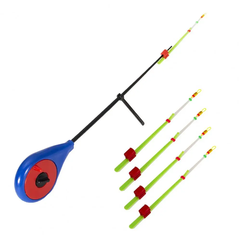 

104x9x5mm 5Pcs Mini Winter Ice Fishing Rod Top Tip Pole Front End Section Bobber Indicator Fishing Rod Tips Fishing Tackle
