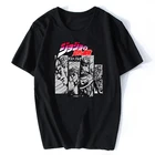 Винтажная мужская хлопковая рубашка в стиле Невероятные приключения Джоджо