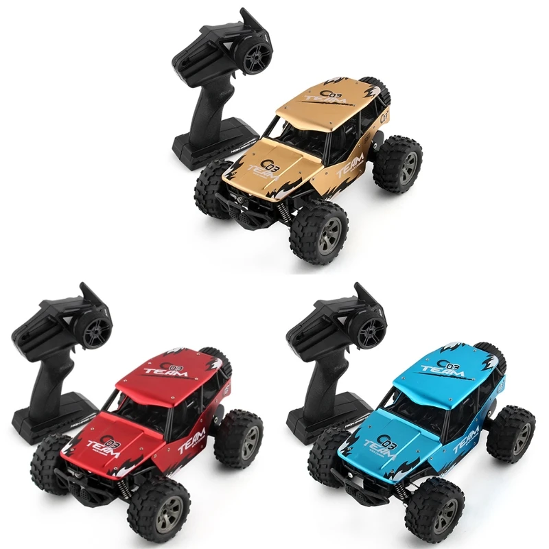 

2.4GHZ Remote Control Alloy Off-road Vehicle 1:18 Remote Control Climbing Car High-speed Remote Control Car Model Tracked T8ND